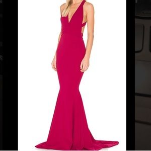 Gemeli Power Las Lasciiv Gown in Ruby